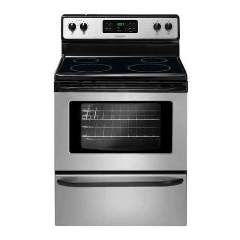Frigidaire FFEF3017LB uso y cuidado
