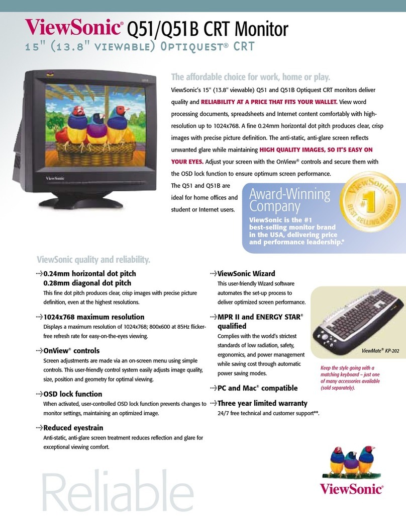 ViewSonic Q51 User manual
