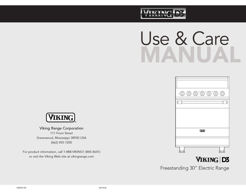 Viking RDSCE230 User manual