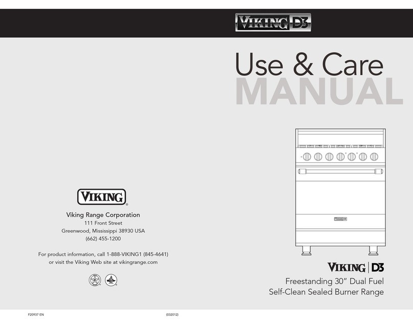 Viking RDSCD230 User manual
