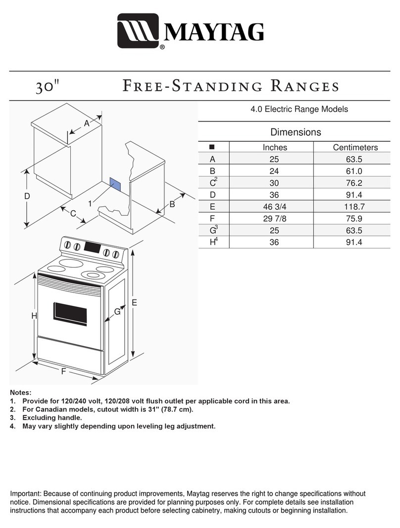 Maytag MER4351AAB User guide