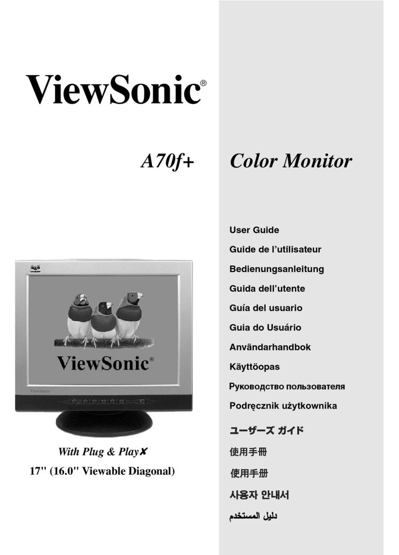 ViewSonic A70f User manual