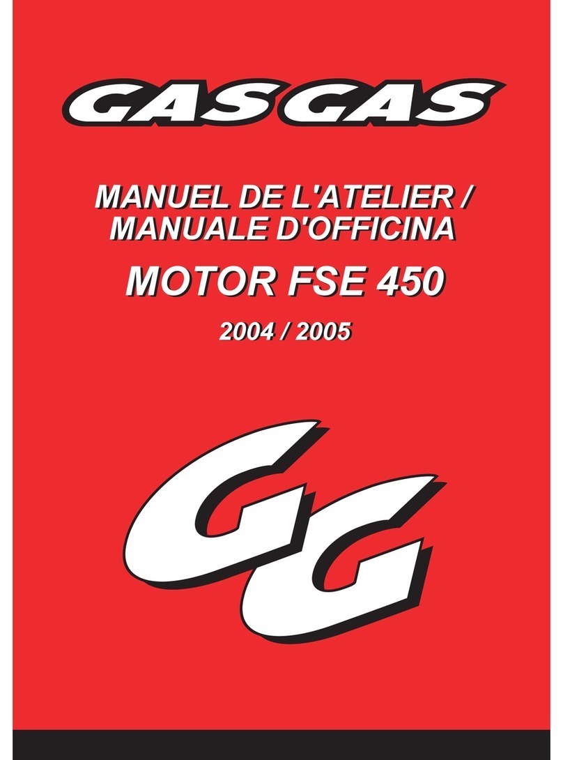 GAS GAS FSE 400 MANUALE OFFICINA MANUALE D'OFFICINA
