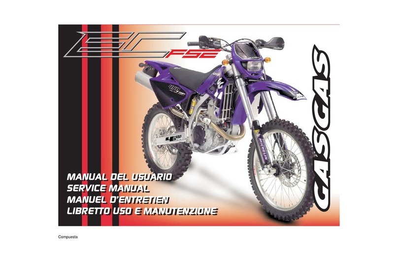 GAS GAS FSE 400 - 2004 User manual