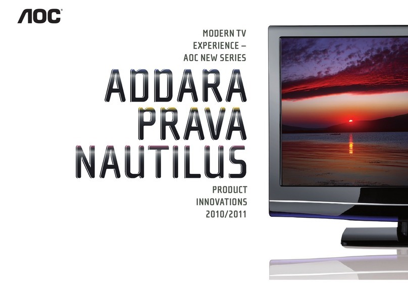 AOC ANDARA BROCHURE 2010-2011 User manual