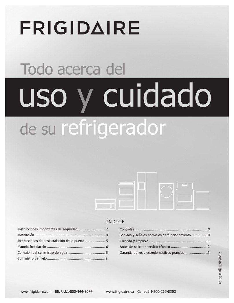 Frigidaire FFHT1513LB Owner's manual