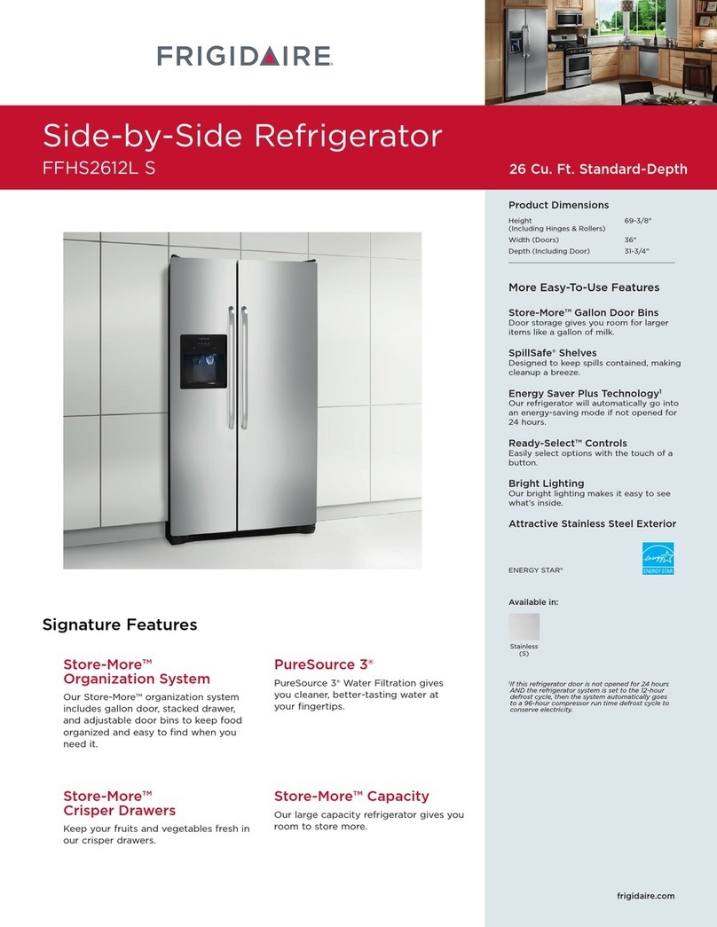Frigidaire FFHS2612LS Installation instructions