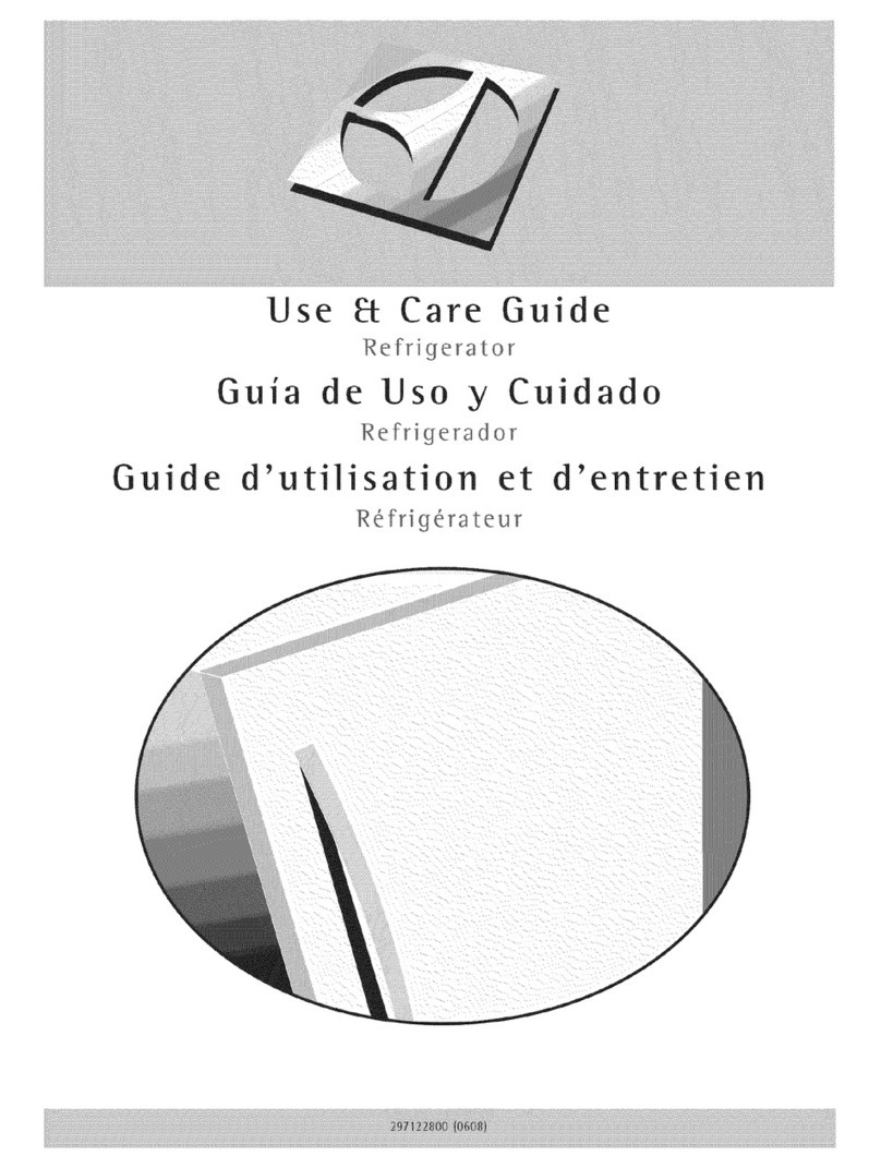 Electrolux E32AR75GTT - Icon - Refrigerator User manual Electrolux E32AR75GTT - Icon - Refrigerator User manual