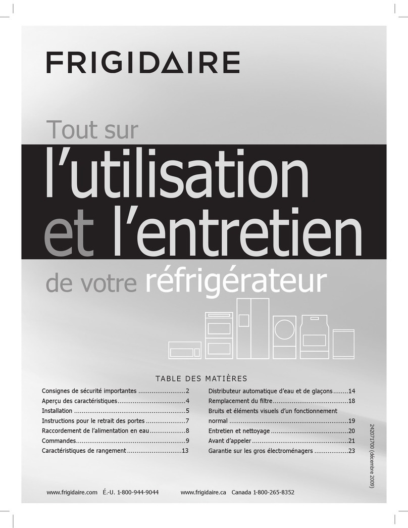 Frigidaire FFHS2311LB Owner's manual Frigidaire FFHS2311LB Owner's manual