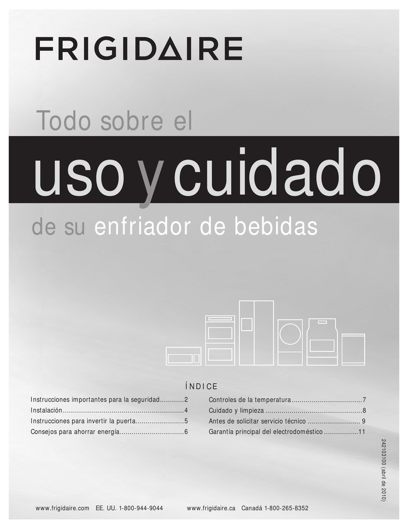 Frigidaire FFBC46F5LS User manual