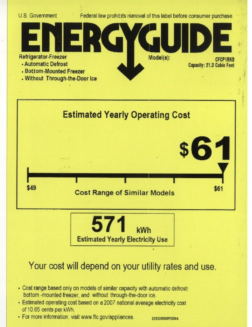 GE CFCP1RKBSS Assembly instructions