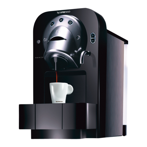 Nespresso GEMINI CS 100 PRO - SECURITE manual