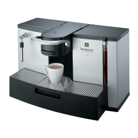 Nespresso ES 100 - DETARTRAGE User manual