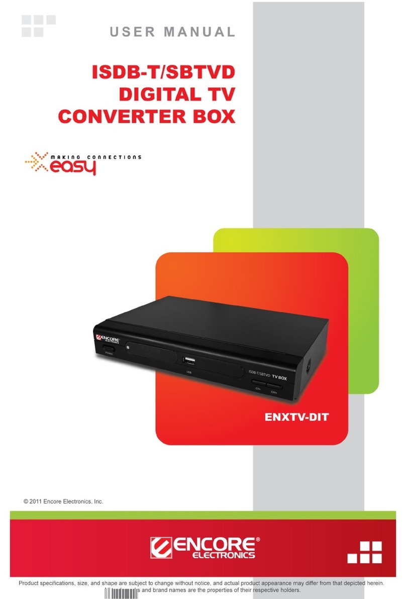 Encore ENXTV-DIT - User manual