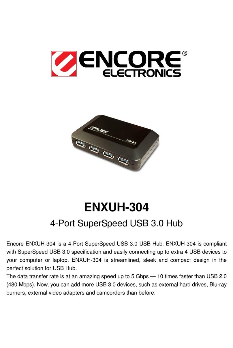 Encore ENXUH-304 User manual Encore ENXUH-304 User manual