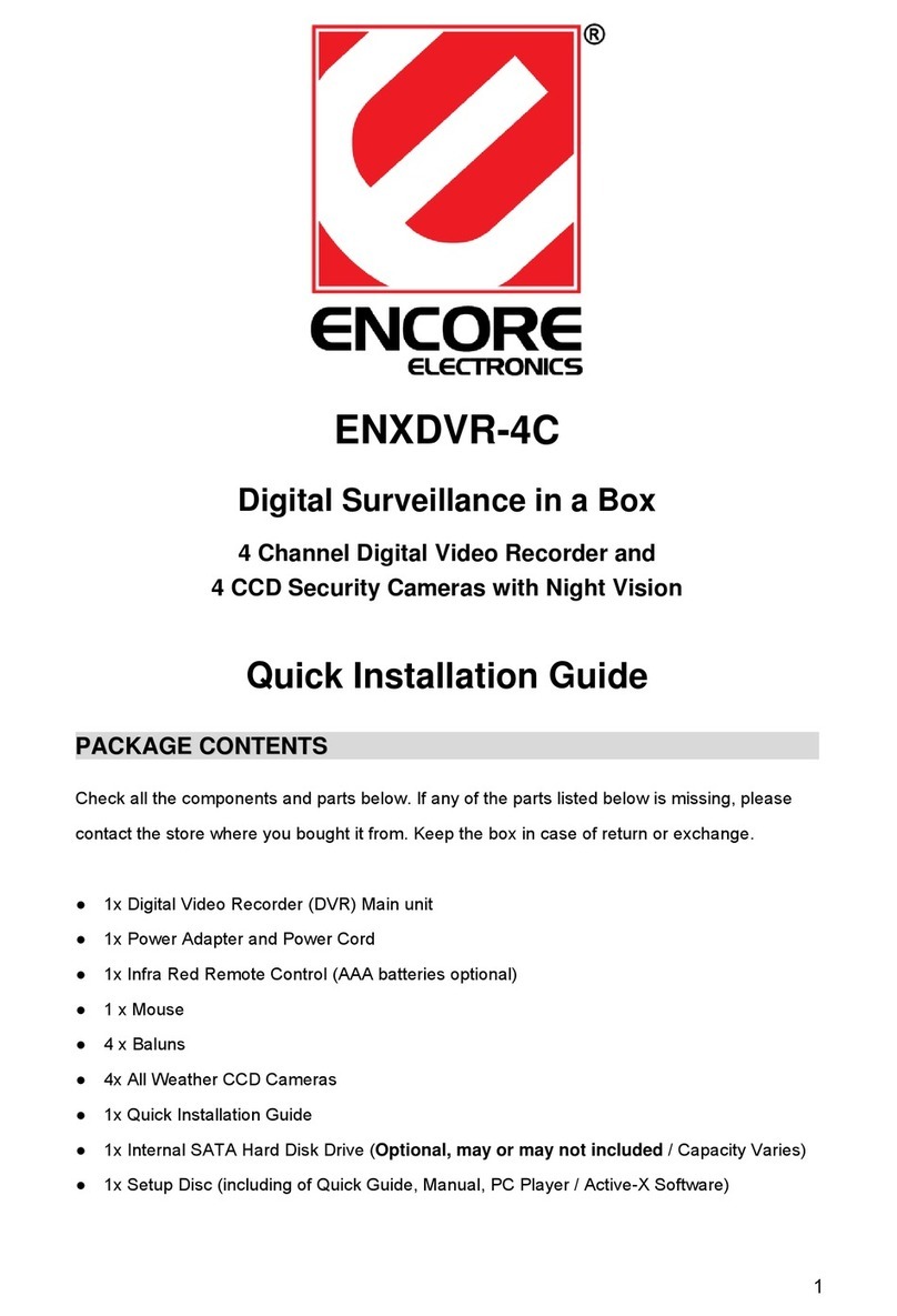 Encore ENXDVR-4C User manual