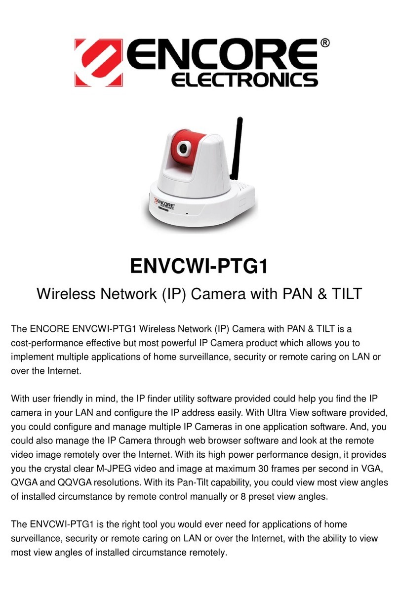 Encore ENVCWI-PTG1 - QUICK datasheet