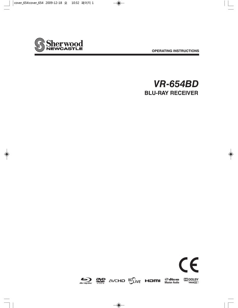Sherwood VR-654 - 2ND manual