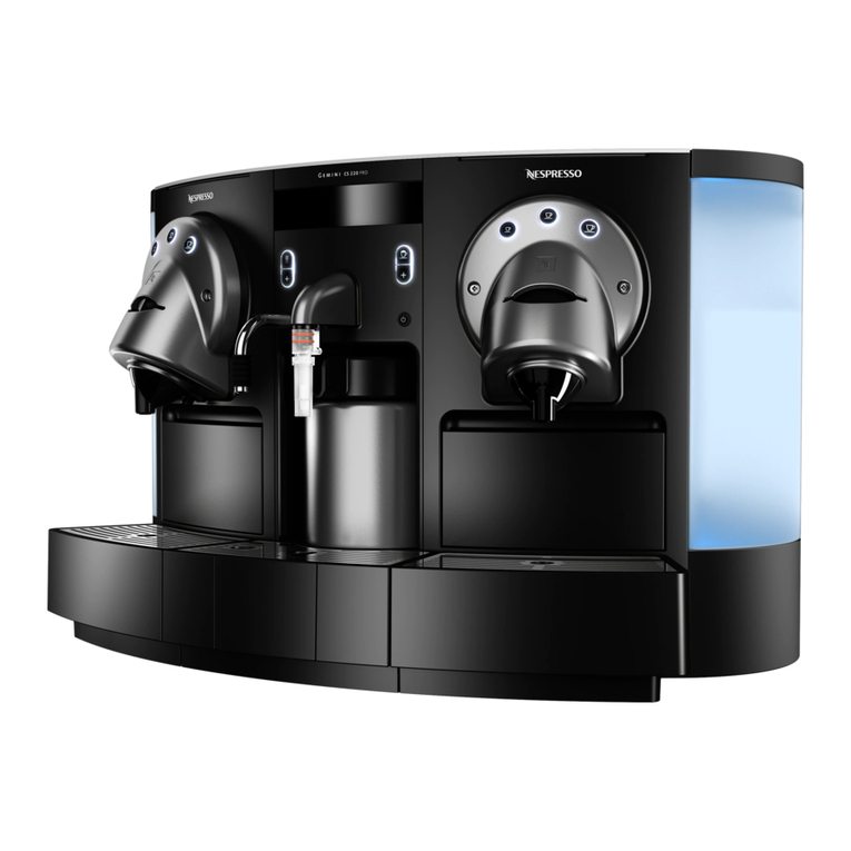 Nespresso GEMINI CS 220 PRO User manual