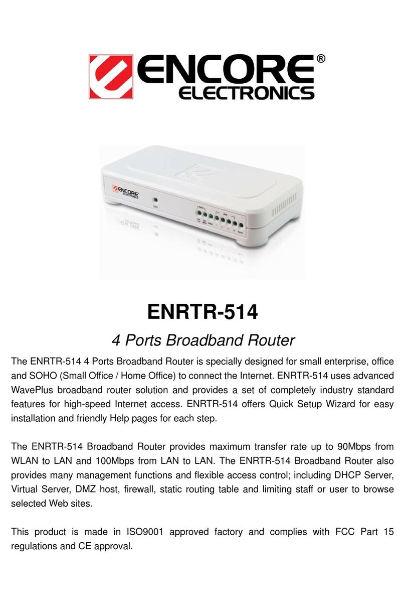 Encore ENRTR-514 datasheet