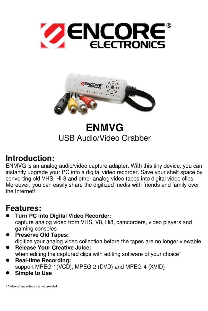 Encore ENMVG - User manual