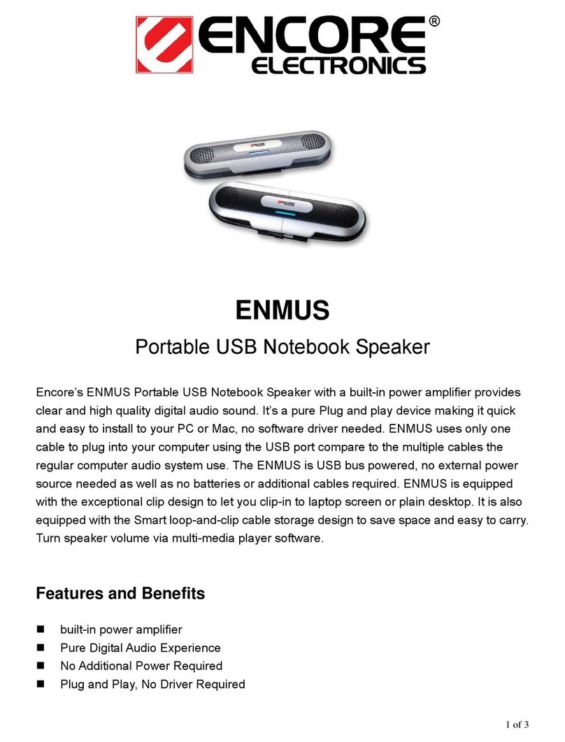 Encore ENMUS features and benefits