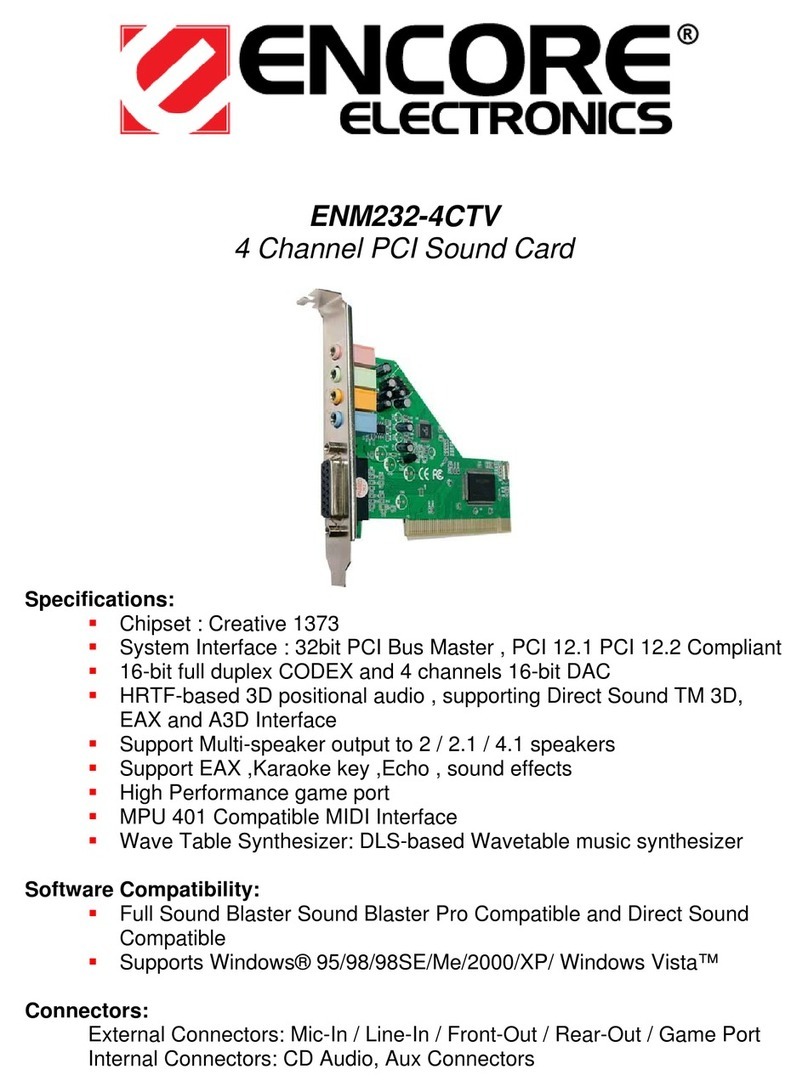 Encore ENM232-4CTV User manual Encore ENM232-4CTV User manual