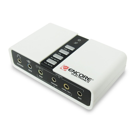 Encore ENMAB-8CM user manual