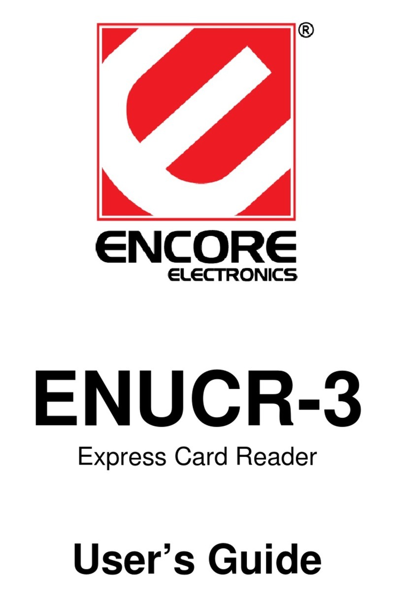 Encore ENUCR-3 user guide
