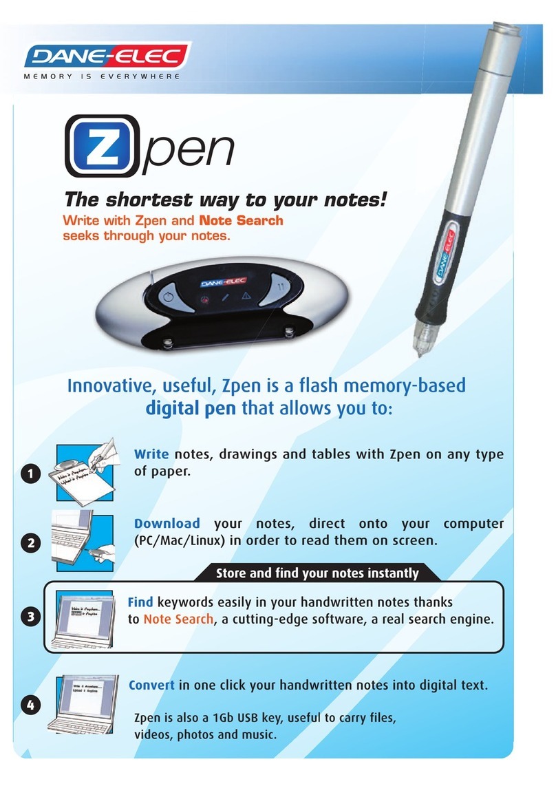 DANE-ELEC ZPEN - User manual