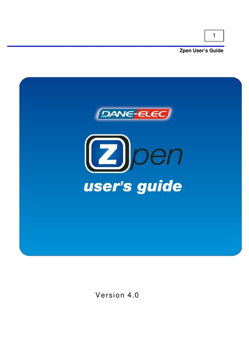 DANE-ELEC ZPEN - V4.0 manual