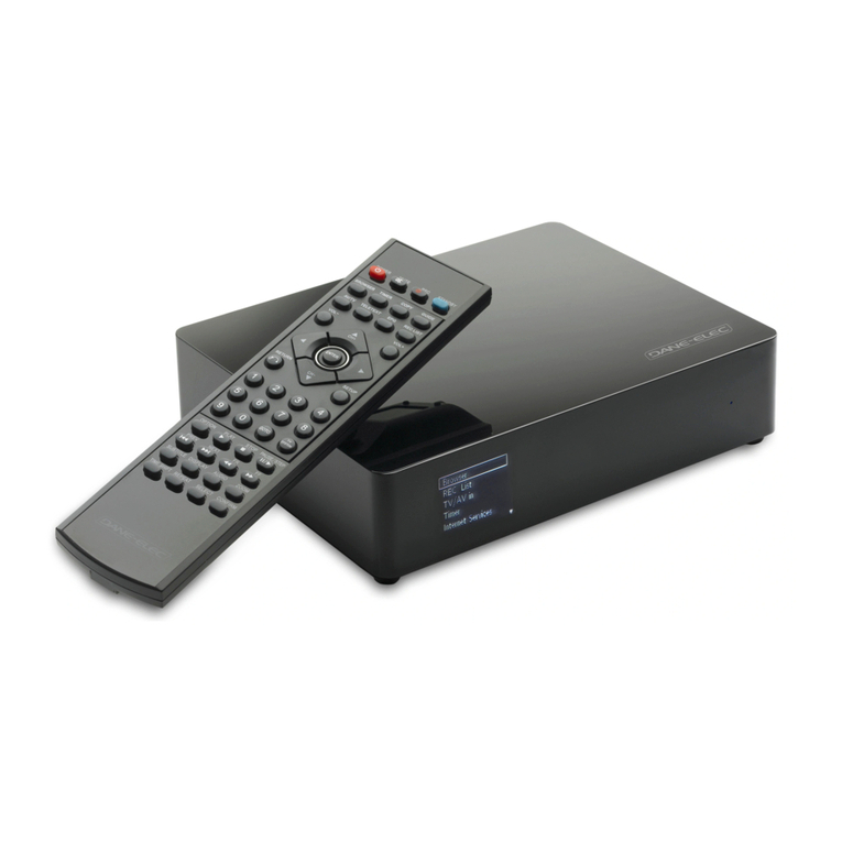 DANE-ELEC SO WORLD TV - quick start guide