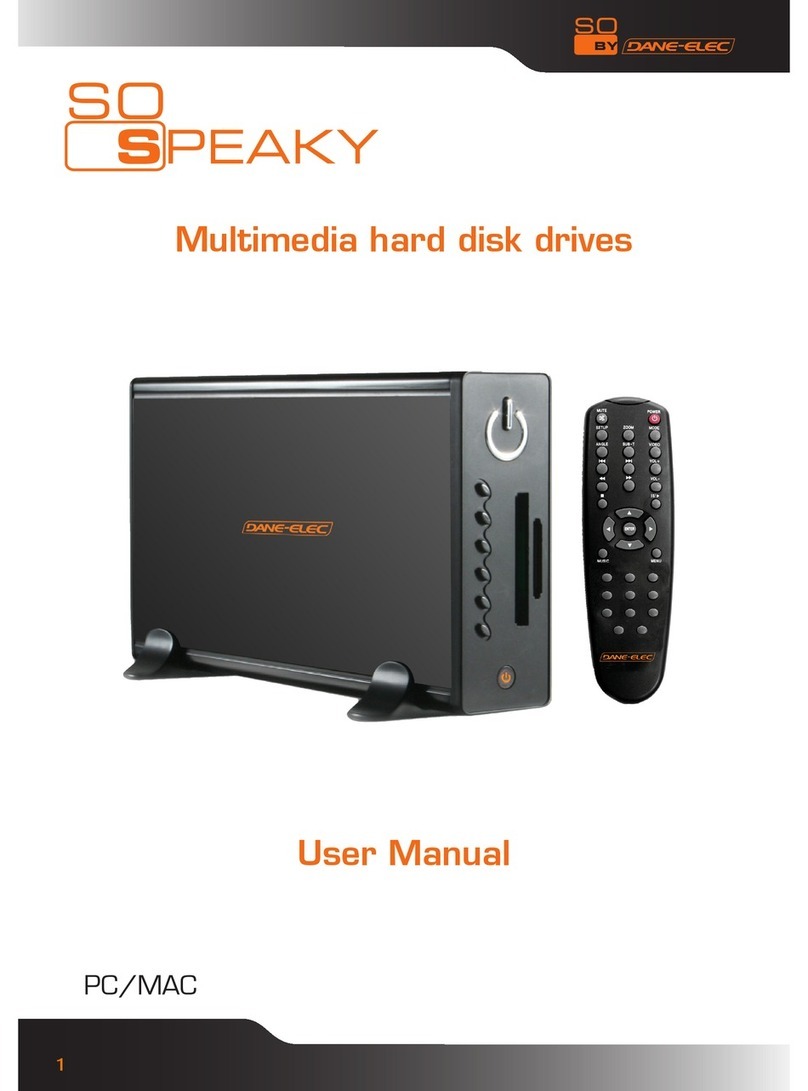 DANE-ELEC SO SPEAKY - User manual DANE-ELEC SO SPEAKY - User manual
