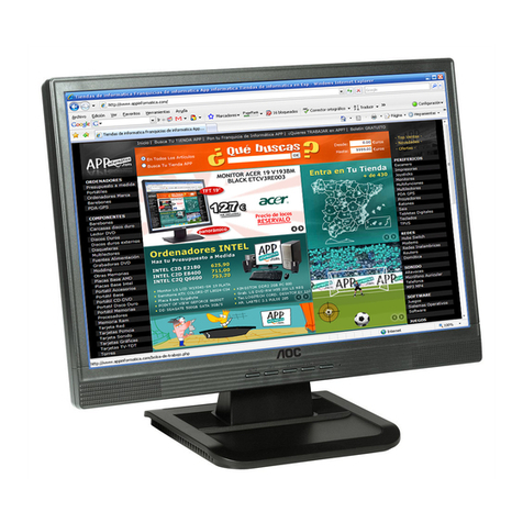 AOC 916SWA User manual