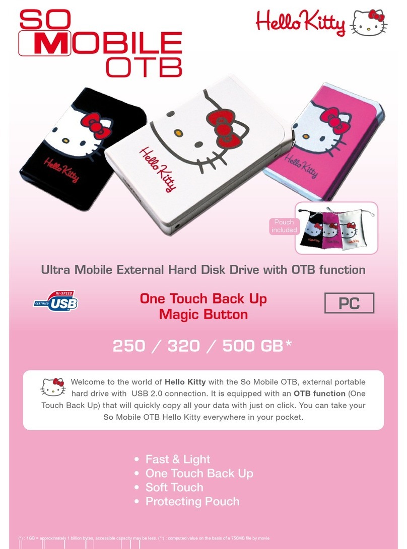 DANE-ELEC SO MOBILE OTB HELLO KITTY User manual DANE-ELEC SO MOBILE OTB HELLO KITTY User manual