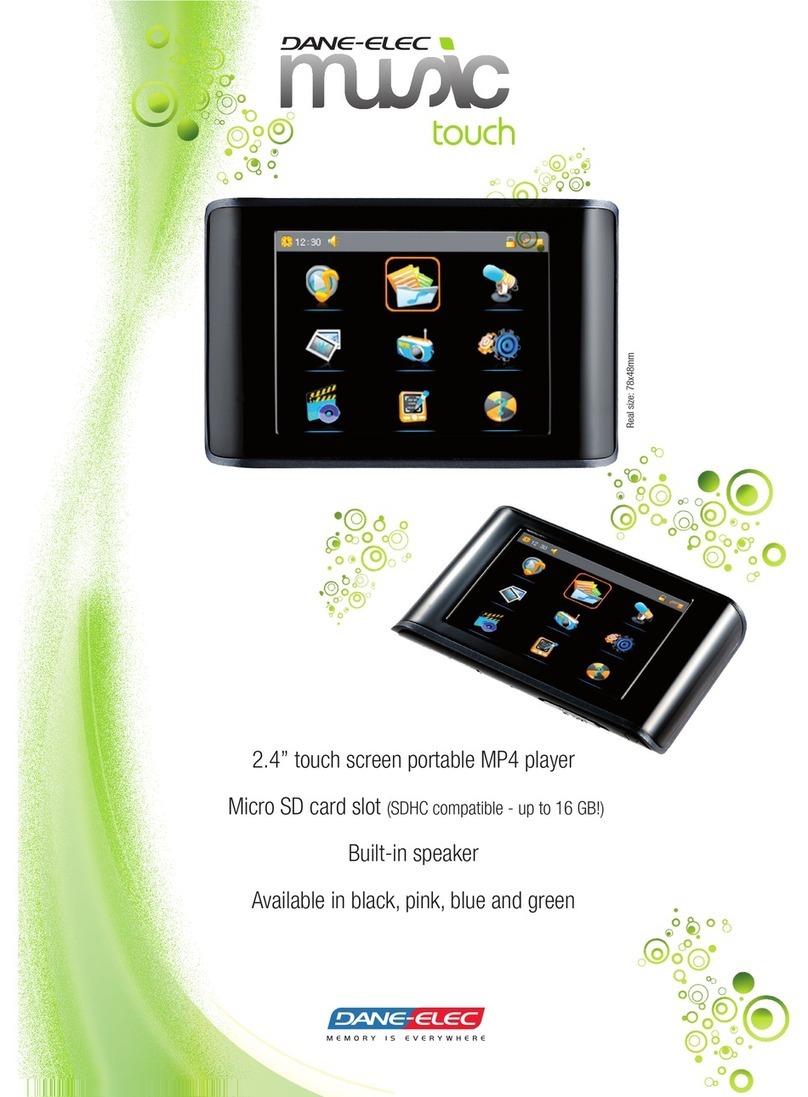 DANE-ELEC MUSICTOUCH datasheet