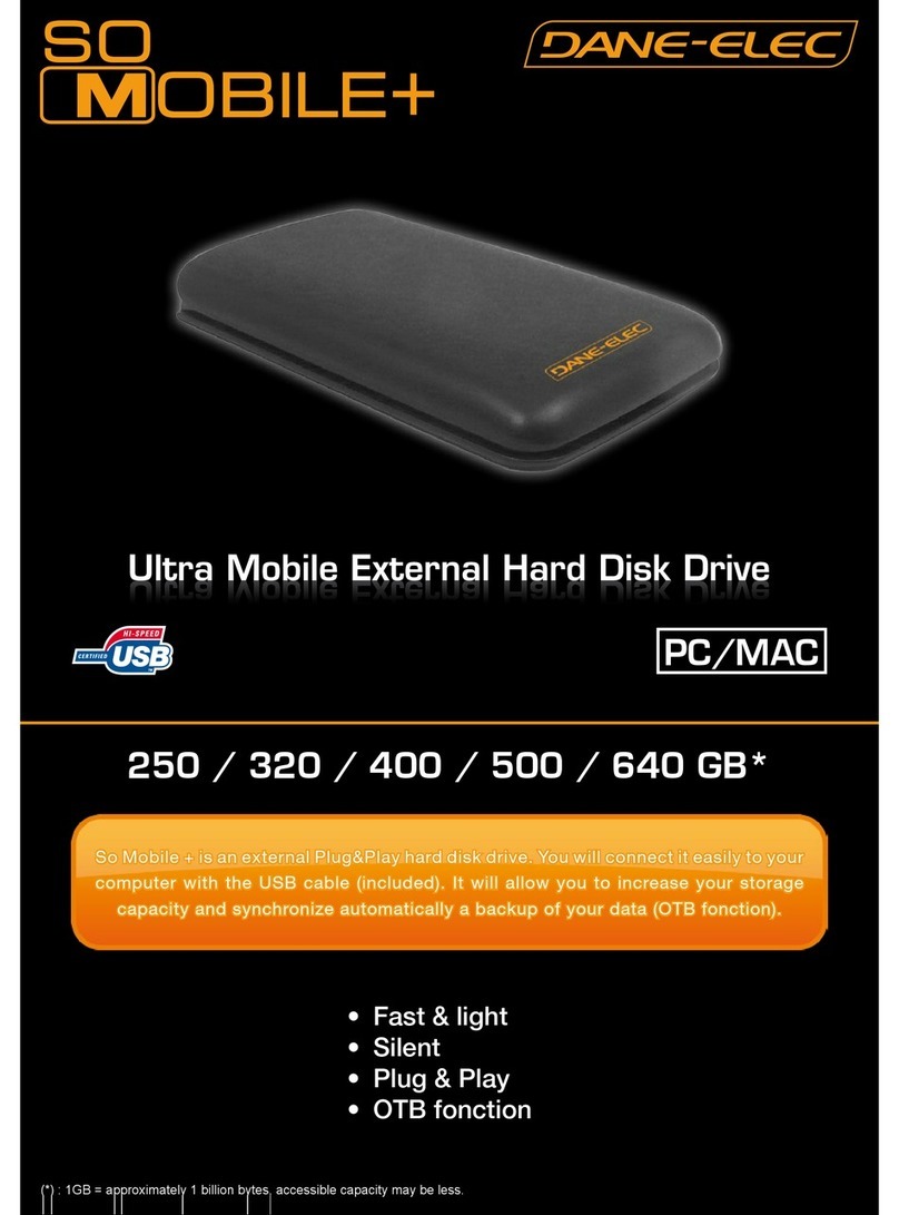 DANE-ELEC SO MOBILE PLUS datasheet