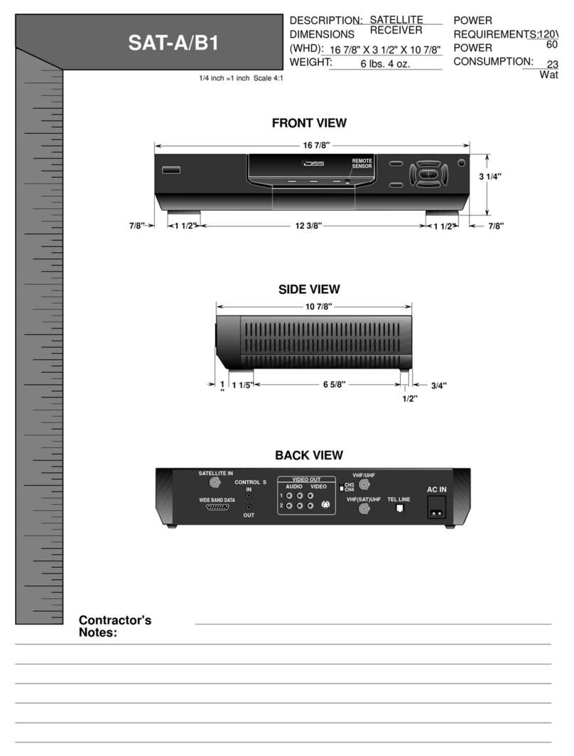 Sony SAT-A1 - Digital Satellite System User guide