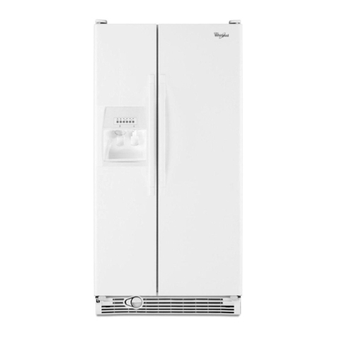 Whirlpool ED5KVEXVQ - 25' Dispenser Refrigerator Energy guide