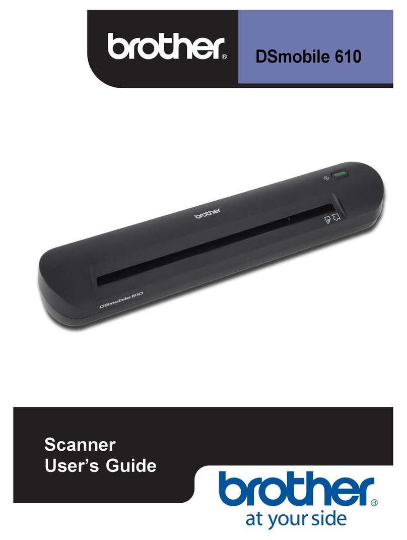 Brother DSmobile 610 Portable Document Scanner user guide