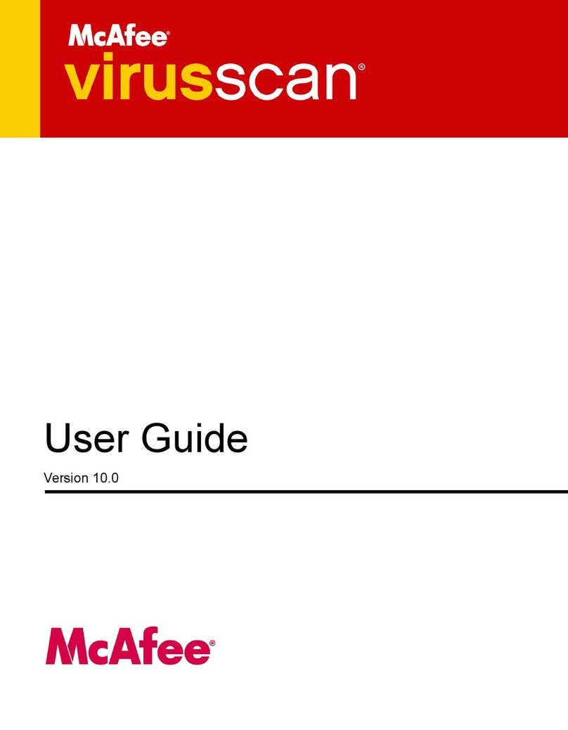 McAfee VLF09E002RAA - VirusScan Professional 2005 User manual