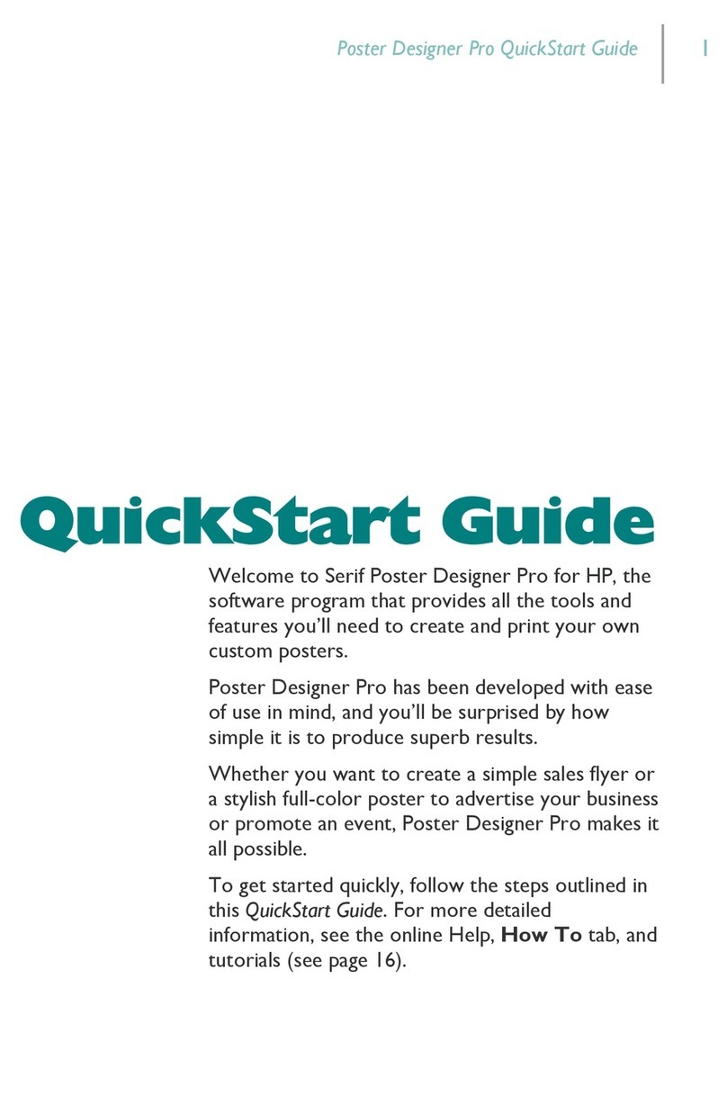 HP CN088A - Serif PosterDesigner Pro quick start guide HP CN088A - Serif PosterDesigner Pro quick start guide