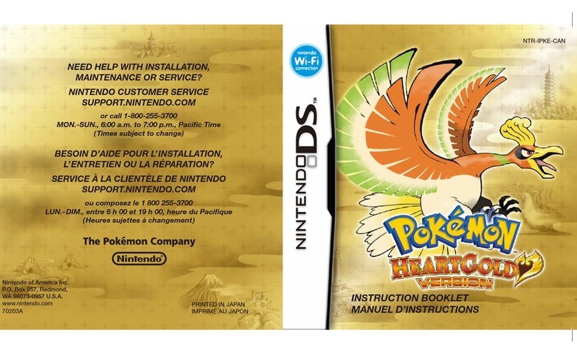 Nintendo NTRRIPKE Instruction booklet Nintendo NTRRIPKE Instruction booklet