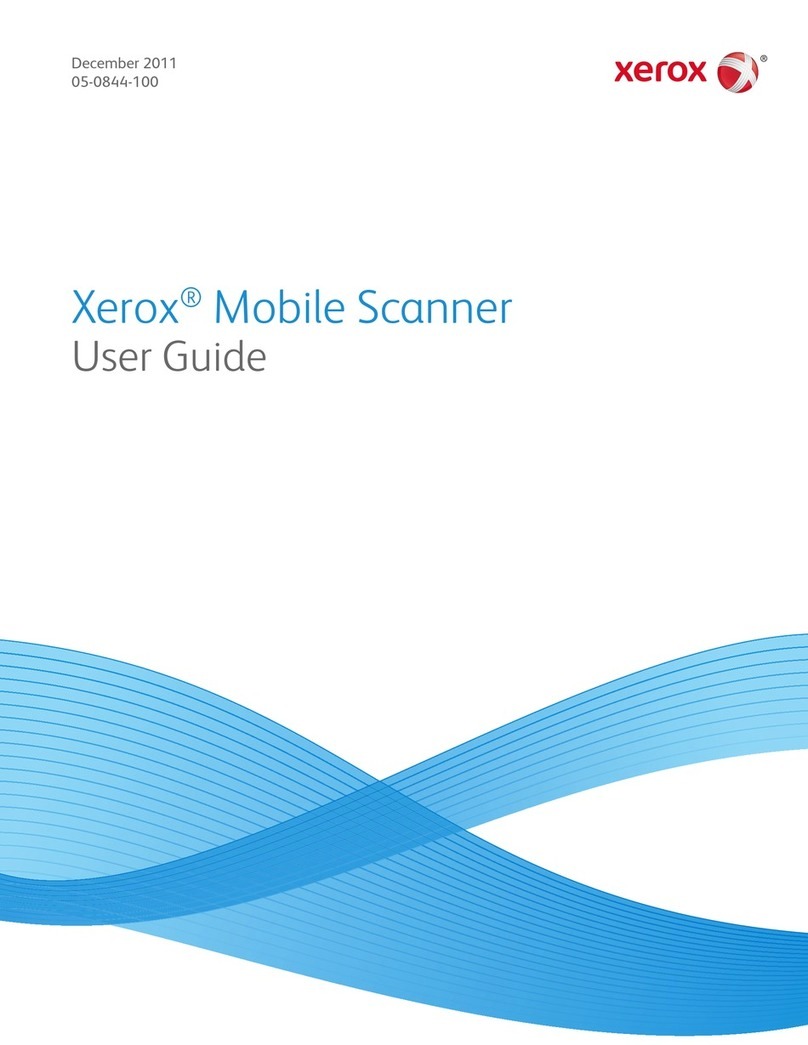 Xerox XCARD-SCAN User manual