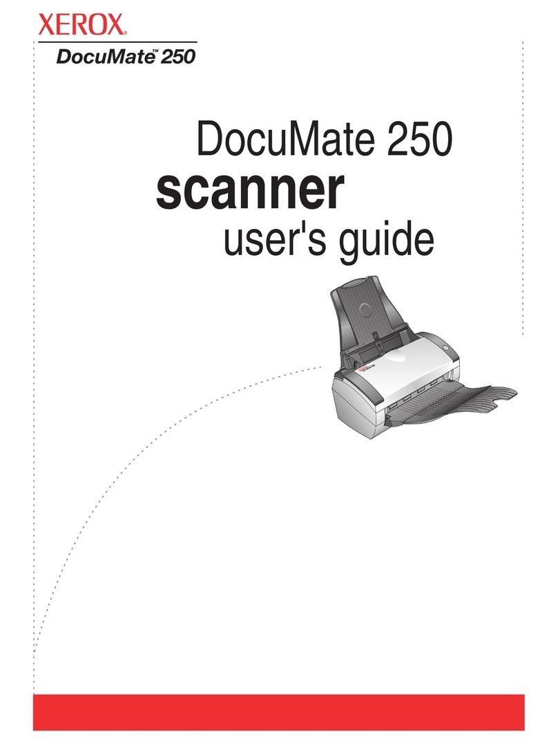 Xerox 90-8010-200 - DocuMate 250 User manual
