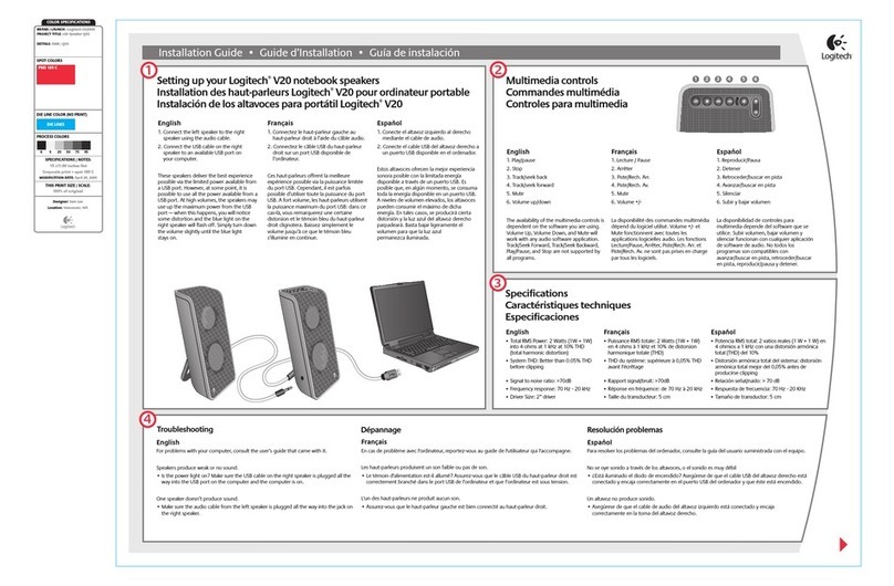 Logitech 970155 User manual Logitech 970155 User manual