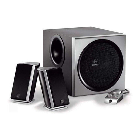 Logitech 966194 - Z-2300 PC Speakers Operating and safety instructions