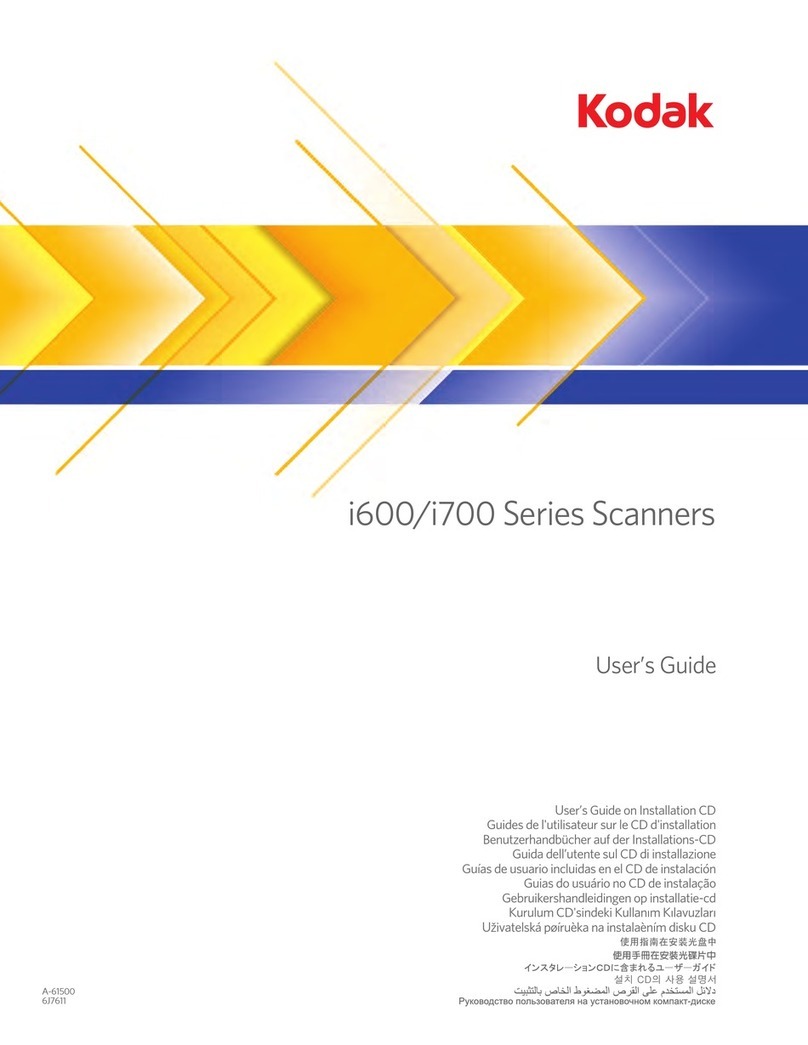 Kodak I620 - Document Scanner User manual
