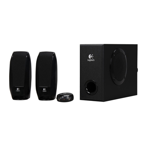 Logitech S-220 - 2.1-CH PC Multimedia Speaker Sys User manual Logitech S-220 - 2.1-CH PC Multimedia Speaker Sys User manual