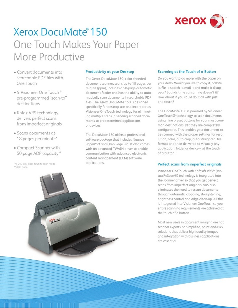 Xerox XDM1505D-WU User manual